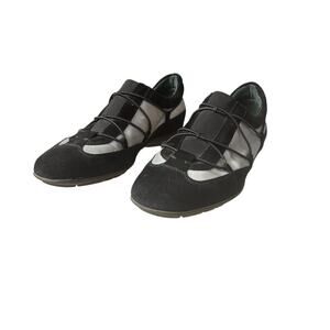 Donald J Pliner Black Suede Celia Slip On Sneakers Size 8 M